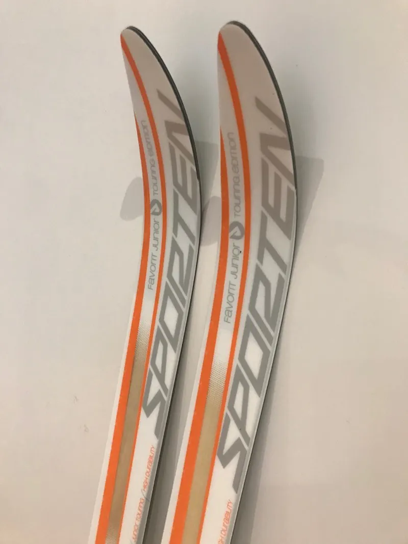 Sporten Favorit Junior Waxless Cross Country Skis Orange-1